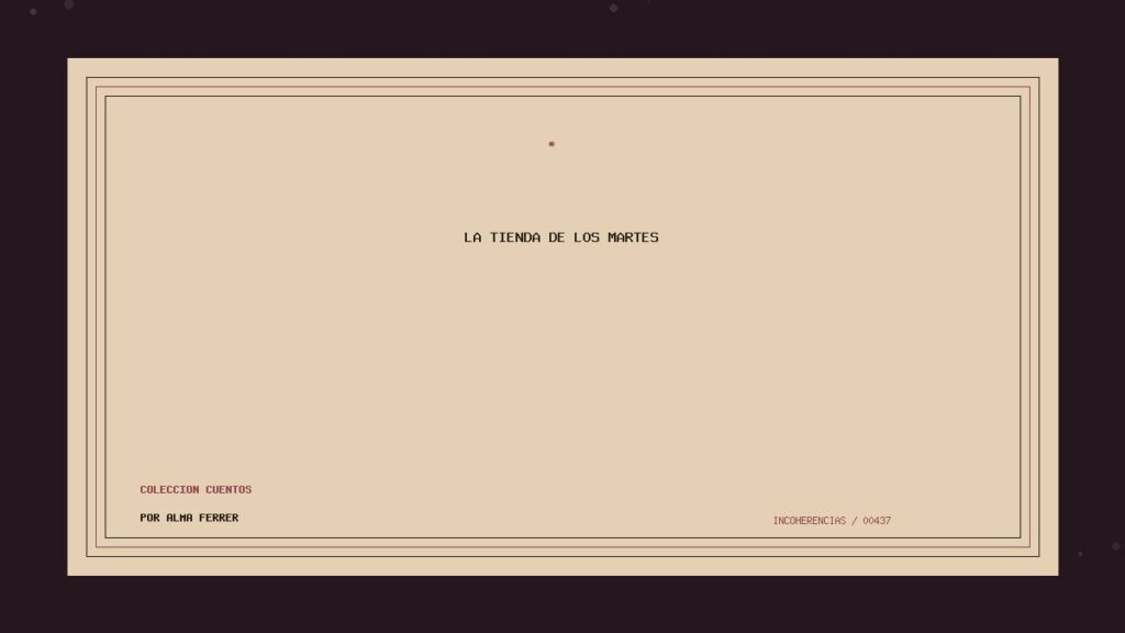Portada de La tienda de los martes, obra de Alma Ferrer