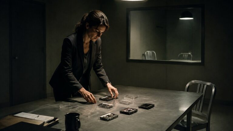 Escena fotorrealista para «La detective que coleccionaba silencios», escrito publicado en Incoherencias