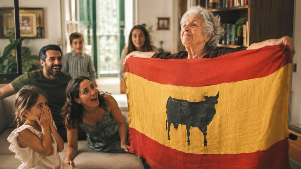Escena fotorrealista para «Mi abuela declaró la independencia», escrito publicado en Incoherencias